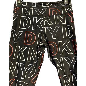 Women's DKNY Pattern Workout Leggins, Size Small